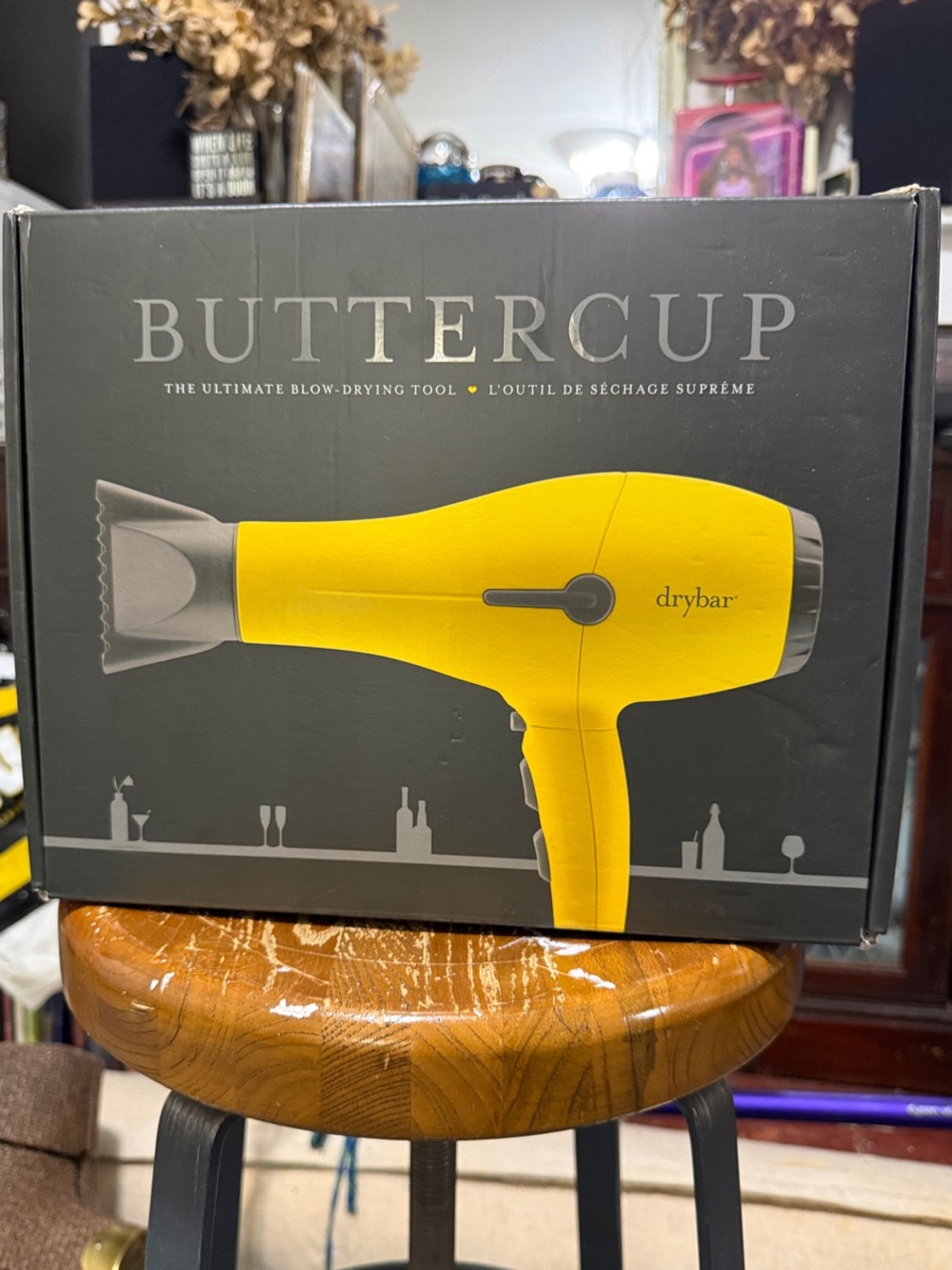 Drybar Buttercup Hair Dryer Yellow New Opened Box